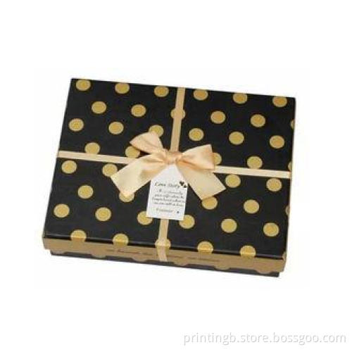 Luxury Polkas Dots Chocolate Gift Box Cardboard Box Trays I